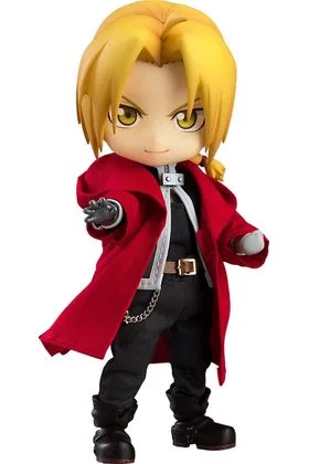 EDWARD ELRIC FIG. 14 CM FULLMETAL ALCHEMIST BROTHERHOOD NENDOROID DOLL