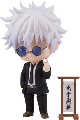 SATORU GOJO SUIT VER. FIG. 10 CM JUJUTSU KAISEN NENDOROID