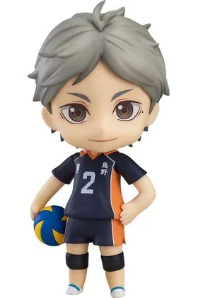 KOSHI SUGAWARA FIG. 10 CM HAIKYU!! NENDOROID RE-RUN