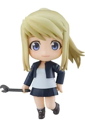 WINRY ROCKBELL FIGURA 10 CM FULLMETAL ALCHEMIST BROTHERHOOD NENDOROID