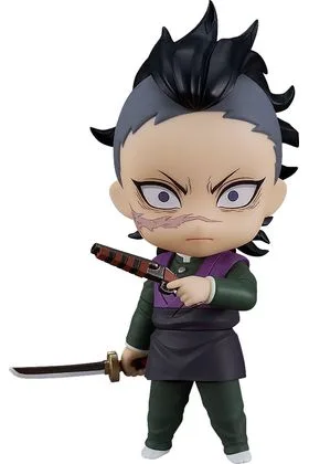 GENYA SHINAZUGAWA FIG. 10 CM DEMON SLAYER KIMETSU NO YAIBA NENDOROID