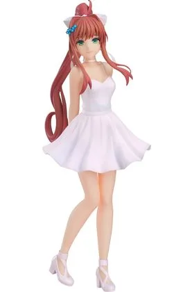 MONIKA WHITE DRESS VERSION FIGURA 18 CM DOKI DOKI LITERATURE CLUB! POP UP PARADE