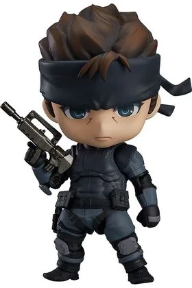 SOLID SNAKE FIG. 10 CM METAL GEAR SOLID NENDOROID RE-RUN