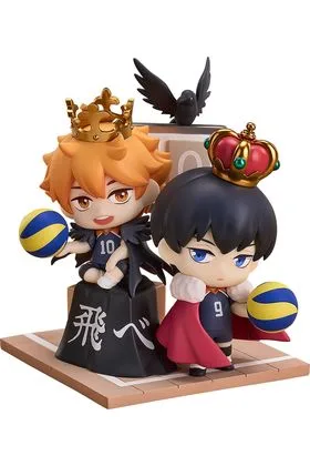 SHOYO HINATA & TOBIO KAGEYAMA FIGURA 10,5 CM HAIKYU!! QSET+