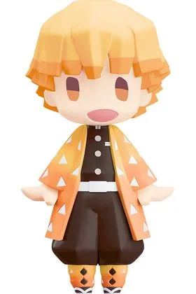 ZENITSU AGATSUMA FIGURA 10 CM DEMON SLAYER KIMETSU NO YAIBA HELLO GOOD SMILE