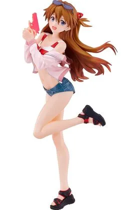 ASUKA SHIKINAMI LANGLEY FIGURA 22 CM REBUILD OF EVANGELION POP UP PARADE L BEACH QUEENS