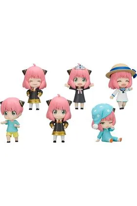 ANYA FORGER SURTIDO 6 FIGURAS 7 CM SPY X FAMILY NENDOROID SURPRISE