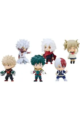 MY HERO ACADEMIA HEROES VS VILLAINS EDITION SURTIDO 6 FIGURAS 7 CM NENDOROID SURPRISE