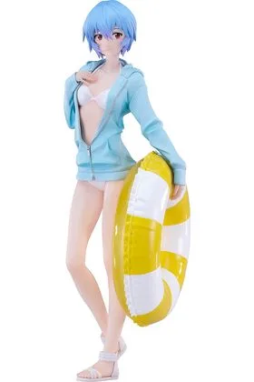 REI AYANAMI FIGURA 22 CM REBUILD OF EVANGELION POP UP PARADE L BEACH QUEENS