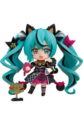 HATSUNE MIKU BLACK MANEKI MIKU VERSION FIGURA 10 CM NENDOROID