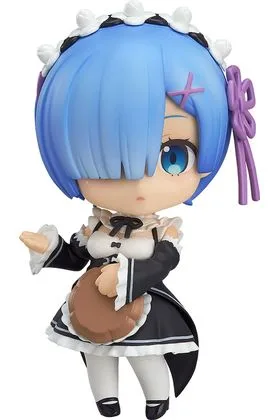 REM FIGURA 10 CM RE:ZERO -STARTING LIFE IN ANOTHER WORLD- NENDOROID RE-RUN