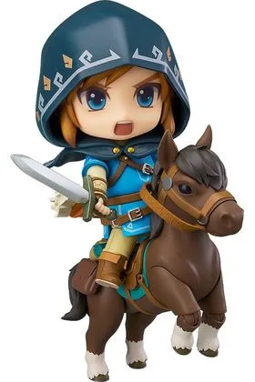LINK DELUXE VERSION FIGURA 10 CM THE LEGEND OF ZELDA: BREATH OF THE WILD NENDOROID RE-RUN