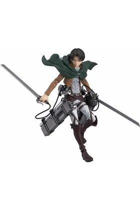 LEVI FIGURA 14 CM ATTACK ON TITAN FIGMA
