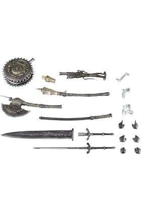 SET ARMAS HUNTER ACCESORIOS BLOODBORNE THE OLD HUNTERS FIGMA PLUS