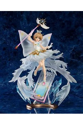 SAKURA KINOMOTO BRAND NEW WORLD CLAMP! ESTATUA 45 CM CARDCAPTOR SAKURA CLEAR CARD