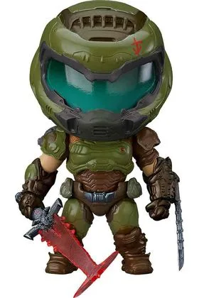 DOOM SLAYER FIGURA 10 CM DOOM ETERNAL NENDOROID