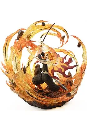 KYOJURO RENGOKU DX VER STATUE 35 CM KIMETSU NO YAIBA 1/8 SCALE (RE-RUN)
