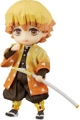 ZENITSU AGATSUMA FIGURA 14 CM KIMETSU NO YAIBA DEMON SLAYER NENDOROID DOLL