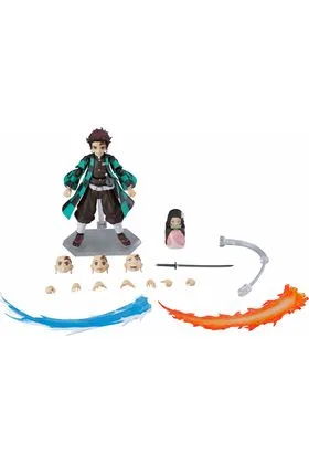 TANJIRO KAMADO DELUXE EDITION FIGURA 13.5 CM DEMON SLAYER KIMETSU NO YAIBA FIGMA