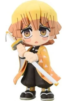 AGATSUMA ZENITSU NORMAL COLOR VER FIGURA 7 CM DEMON SLAYER: KIMETSU NO YAIBA TOONIZE