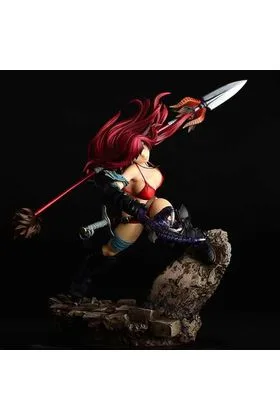 ERZA SCARLET THE KNIGHT BLACK ARMOR FIGURA 31.5 CM FAIRY TAIL 1/6 SCALE RE-RUN