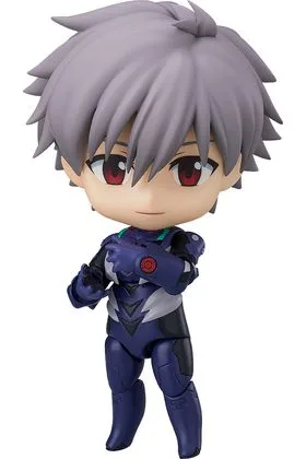 KAWORU NAGISA PLUGSUIT VERSION FIGURA 10 CM REBUILD OF EVANGELION NENDOROID