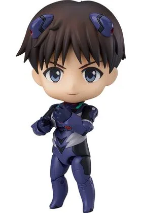 SHINJI IKARI PLUGSUIT VERSION FIGURA 10 CM REBUILD OF EVANGELION NENDOROID