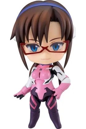 MARI MAKINAMI ILLUSTRIOUS PLUGSUIT VERSION FIGURA 10 CM REBUILD OF EVANGELION NENDOROID