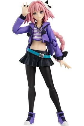 RIDER OF BLACK CASUAL VERSION FIGURA 14 CM FATE APOCRYPHA FIGMA RE-RUN