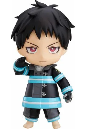 SHINRA KUSAKABE FIGURA 10 CM FIRE FORCE NENDOROID