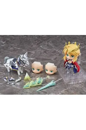 LANCER / ALTRIA PENDRAGON & DUN STALLION FIGURA 10 CM FATE GRAND ORDER NENDOROID