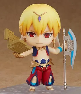 CASTER/GILGAMESH FIGURA 10 CM FATE GRAND ORDER NENDOROID