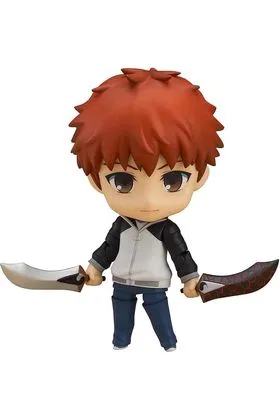 SHIROU EMIYA FIGURA 10 CM FATE/STAY NIGHT UNLIMITED BLADE WORKS NENDOROID