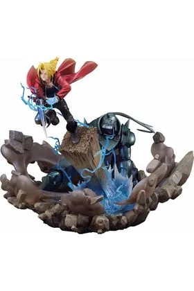 EDWARD ELRIC & ALPHONSE ELRIC FIGURA 40 CM FULLMETAL ALCHEMY: BROTHERHOOD