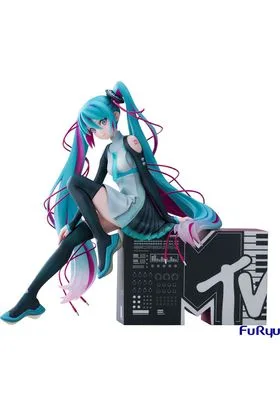 Hatsune Miku MTV Version Statue 20 CM Hatsune Miku 1/7 Scale