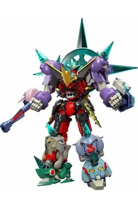 THE GATTAI INFINITE COMBINING GURREN DAN LAGANN FIG 24 CM TENGEN TO``A GURREN LAGANN PLAST
