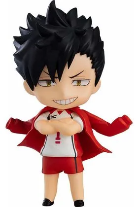 TETSURO KUROO SECOND UNIFORM VER FIG 10 CM HAIKYU!! NENDOROID