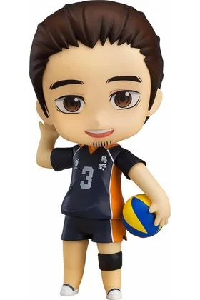 ASAHI AZUMANE FIGURA 10 CM HAIKYU!! NENDOROID