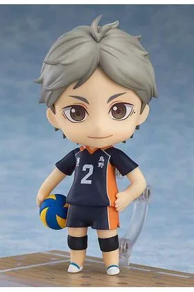 KOSHI SUGAWARA FIGURA 10 CM HAIKYU!! NENDOROID
