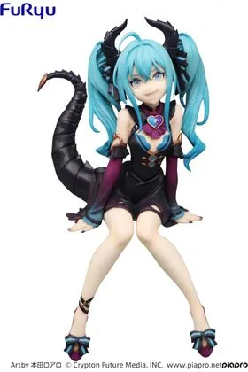 HATSUNE MIKU VILLAIN VER. FIGURA 13 CM HATSUNE MIKU NOODLE STOPPER FIGURE