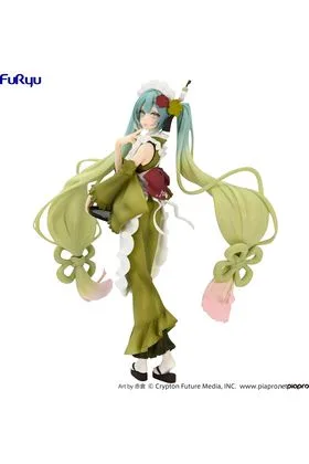 HATSUNE MIKU MATCHA GREEN TEA PARFAIT VER. EXCEED CREATIVE FIG. 20 CM HATSUNE MIKU RE-RUN