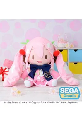 SAKURA MIKU PELUCHE 27X20X20 CM HATSUNE MIKU SP PLUSH