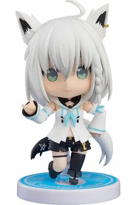 SHIRAKAMI FUBUKI FIG 10 CM HOLOLIVE PRODUCTION NENDOROID