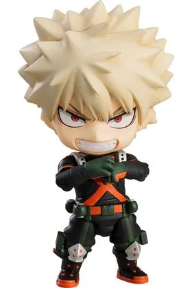 KATSUKI BAKUGO TRAJE INVIERNO VERSION FIGURA 10 CM MY HERO ACADEMIA NENDOROID