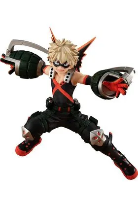 KATSUKI BAKUGO TRAJE HEROE FIGURA 16 CM MY HERO ACADEMIA POP UP PARADE