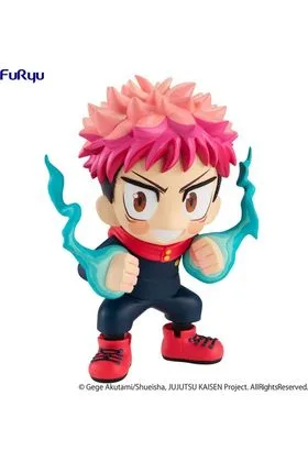 YUJI ITADORI CARTOON COLOR VER FIGURA 14 CM JUJUTSU KAISEN TOONIZE