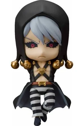RISOTTO NERO FIGURA 10 CM JOJO'S BIZARRE ADVENTURE GOLDEN WIND NENDOROID