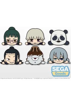 Surtido 6 Figuras 5 CM Nesoberi (lay Down) Plush Petit VO.2l Jujutsu Kaisen