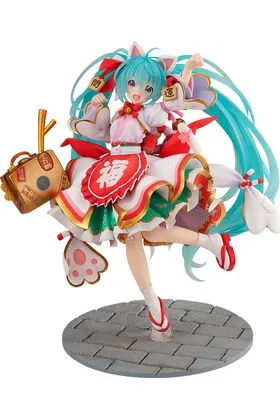 Hatsune Miku Maneki Version Statue 23 CM Character Vocal Series 01 Hatsune Miku 1/7 Scale