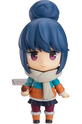RIN SHIMA DELUXE VER. FIGURA 10 CM LAID-BACK CAMP NENDOROID
